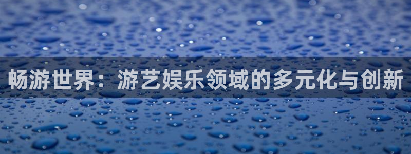 红足1世官网：畅游世界：游艺娱乐领域的多元化与创新